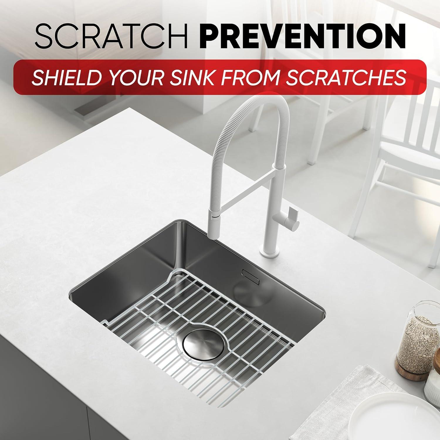 Steel Over The Sink Dish Rack