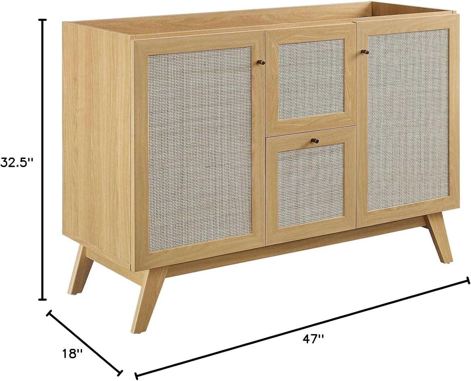 Modway Modway Soma 47'' Double Bathroom Vanity Base Only