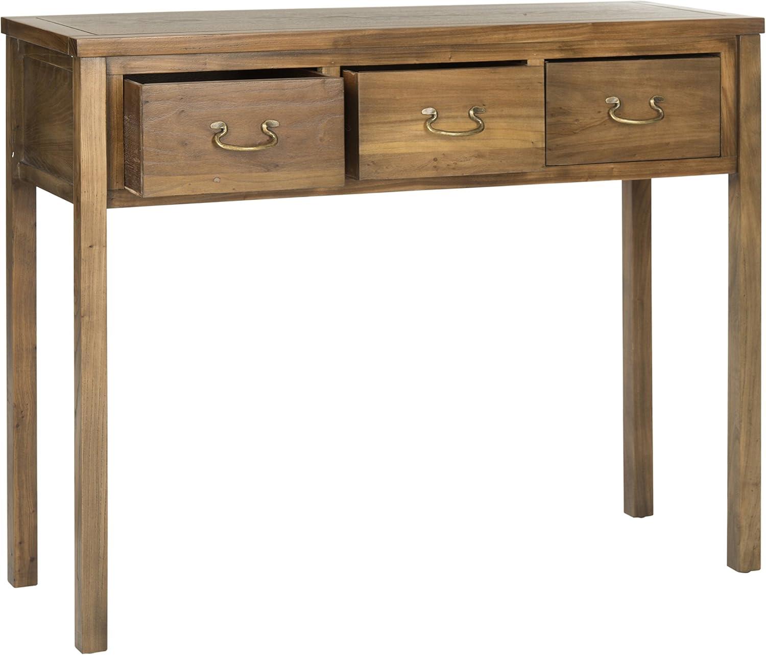 Cindy Console - AMH6568G - Brown - Safavieh Couture