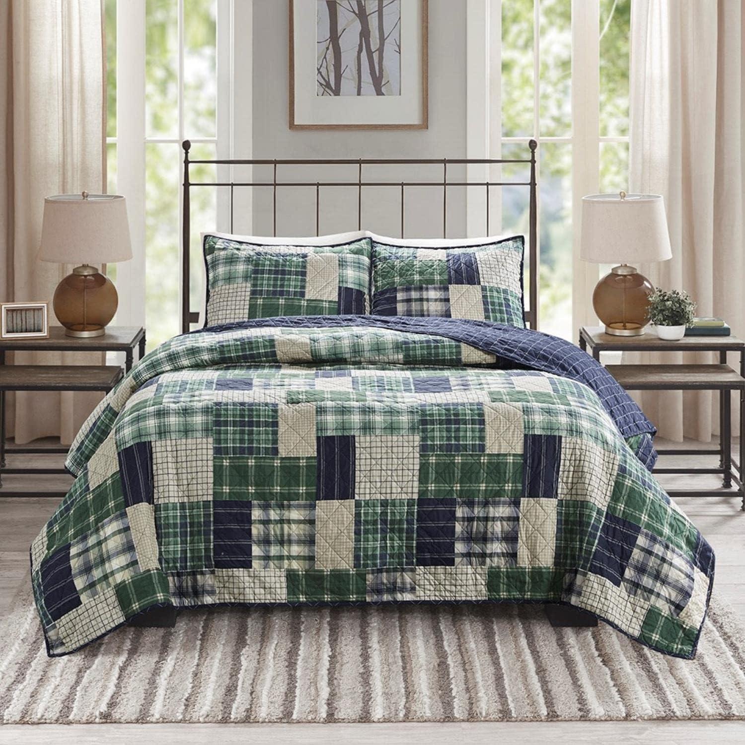 Hilltop Reversible Coverlet Set