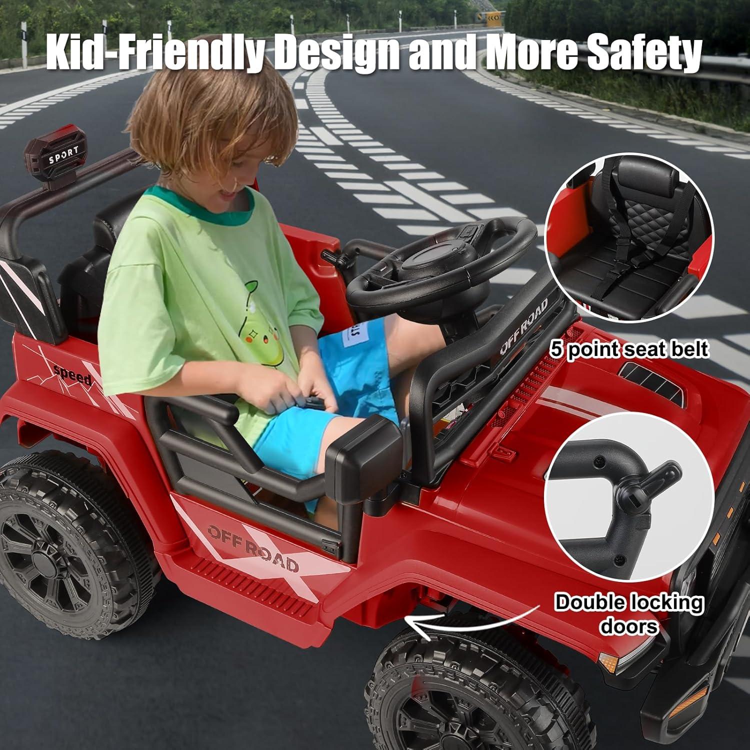 Himimi Himimi 1 Seater All-Terrain Vehicles Battery Powered Ride On with Remote Control