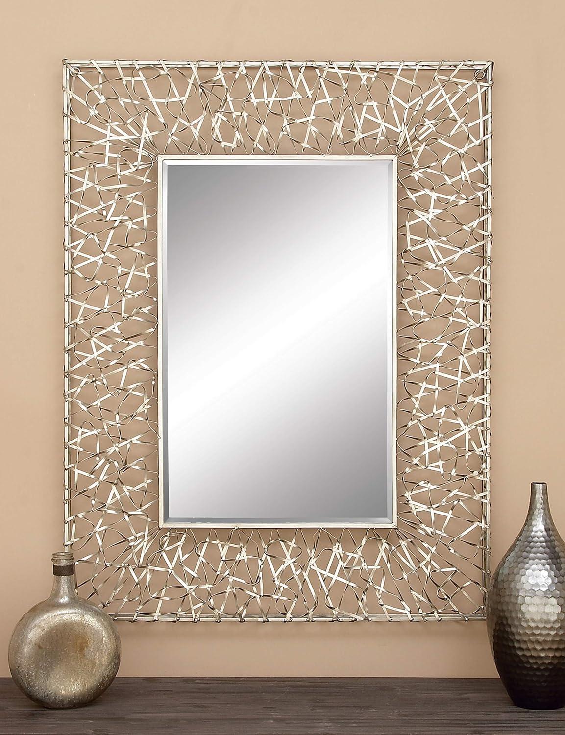 Kylee Metal Rectangle Wall Mirror