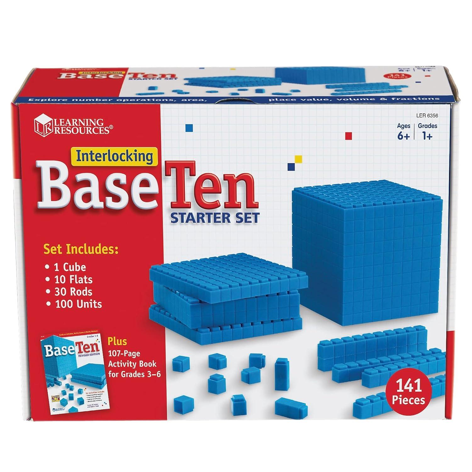 Learning Resources Interlocking Base Ten Starter Set