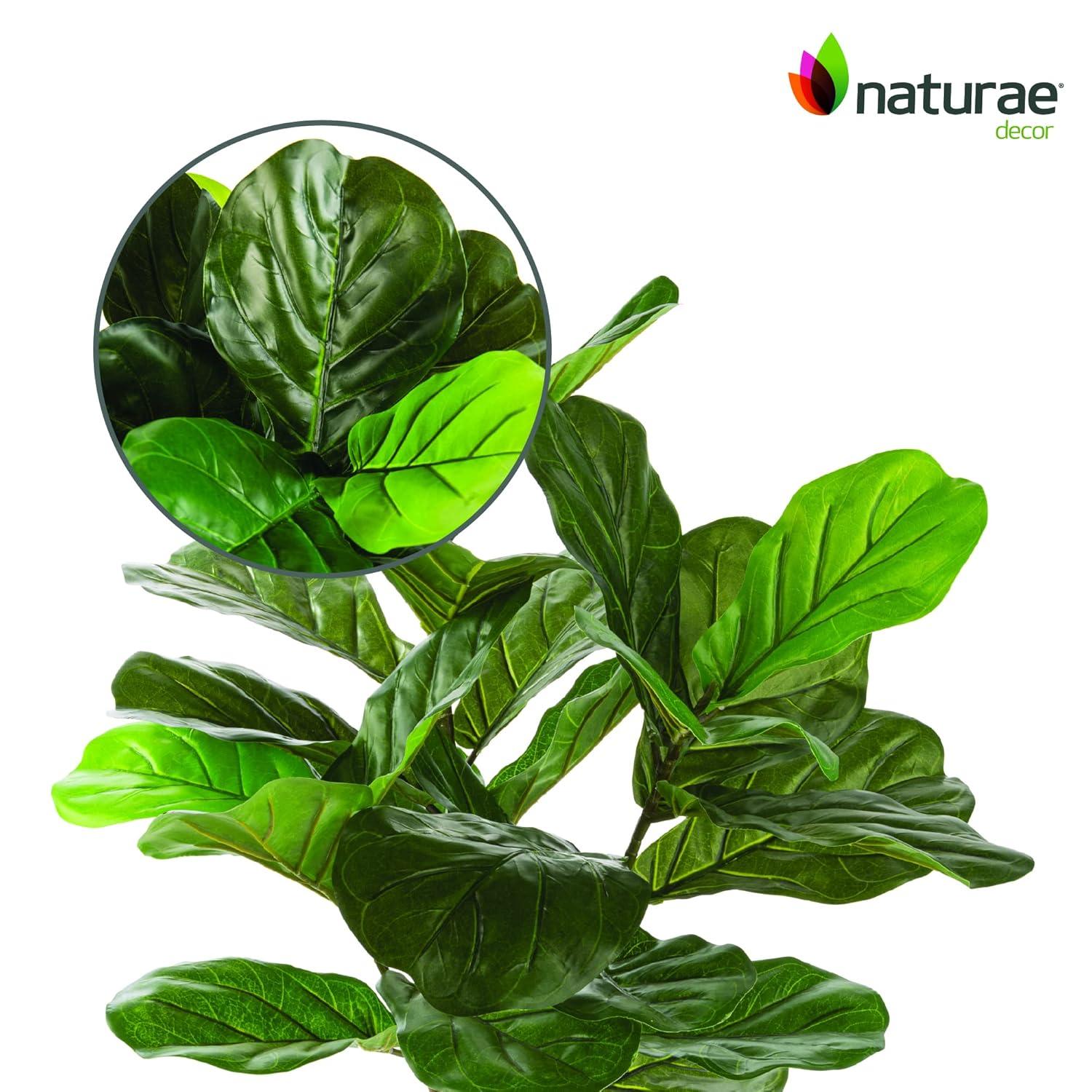 Faux Fiddle Leaf Fig Plant in Pot