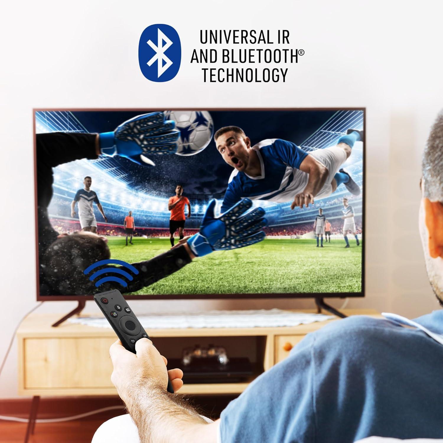 Xtreme Samsung Replacement Black Bluetooth Television Remote, Netflix, Voice Control, TVs, Soundbar