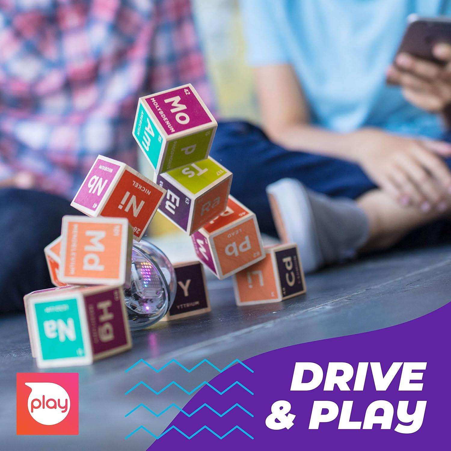 Sphero BOLT: App-Enabled Robot Ball with Programmable Sensors + LED Matrix, Infrared & Compass - STEM Educational Toy for Kids - Learn JavaScript, Scratch & Swift