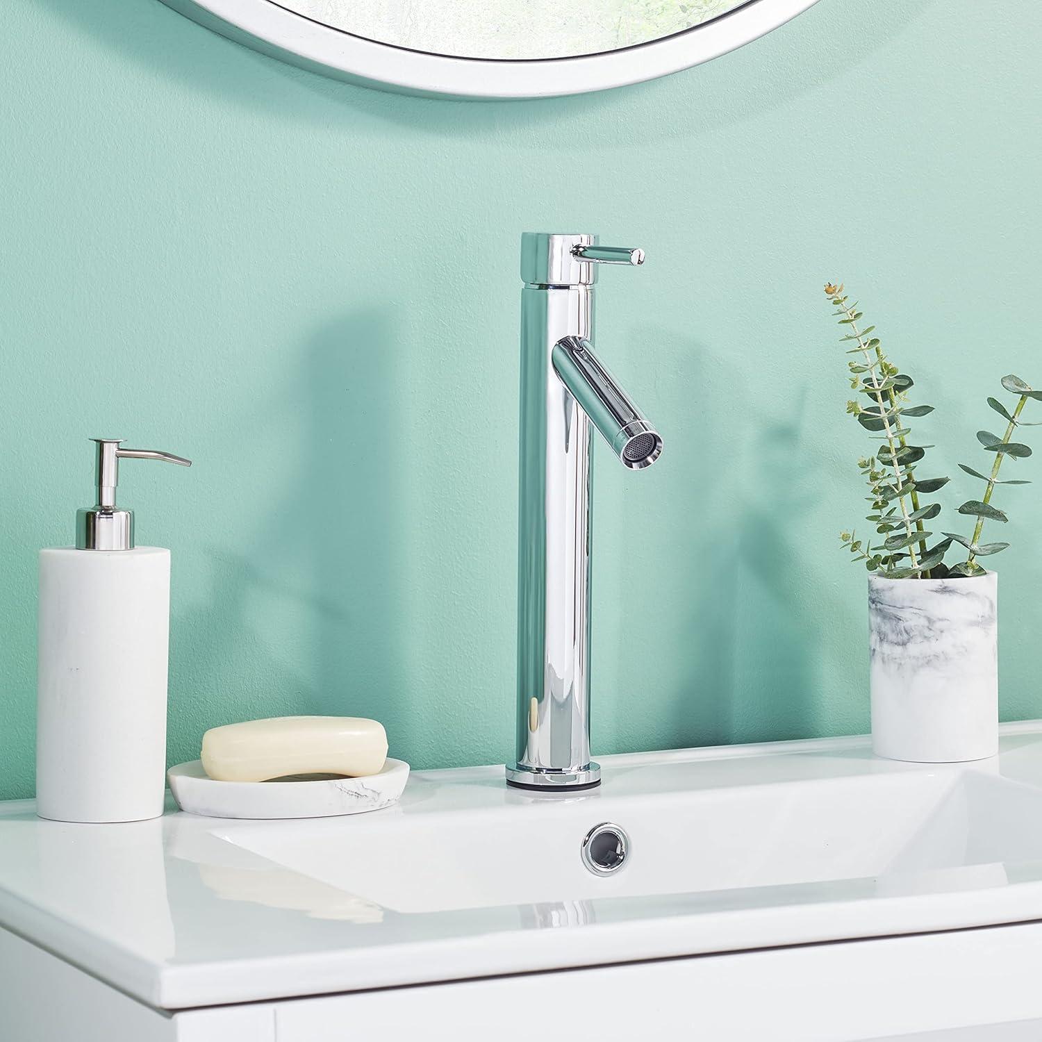 Elation Single-Hole Bathroom Faucet