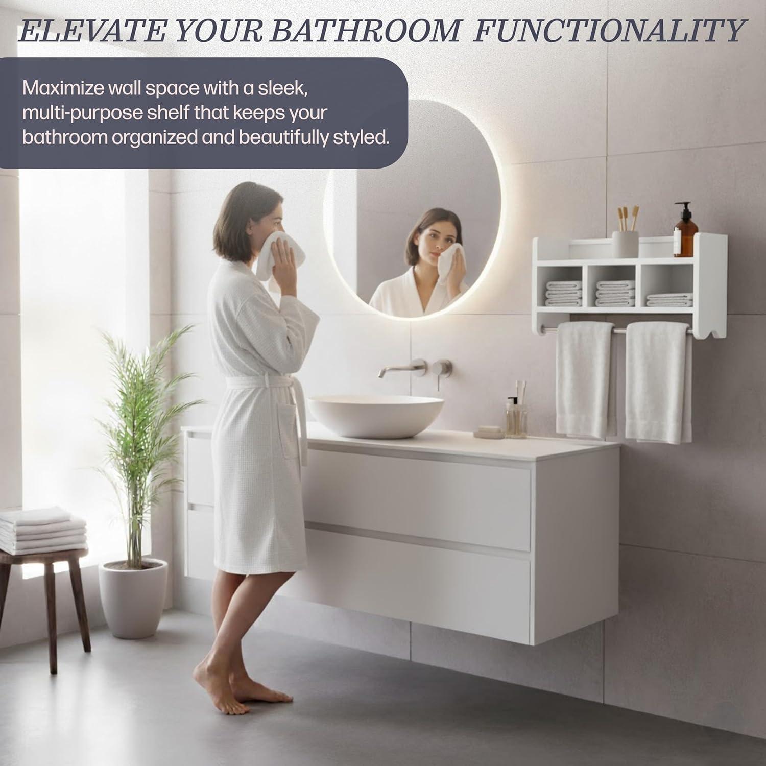 Lark Manor™ Alaterre Furniture Williamsburg Bathroom Vanity 2-Piece Set - 36 Inch Vanity and Bathroom Mirror - Solid Wood Sink Cabinet Set