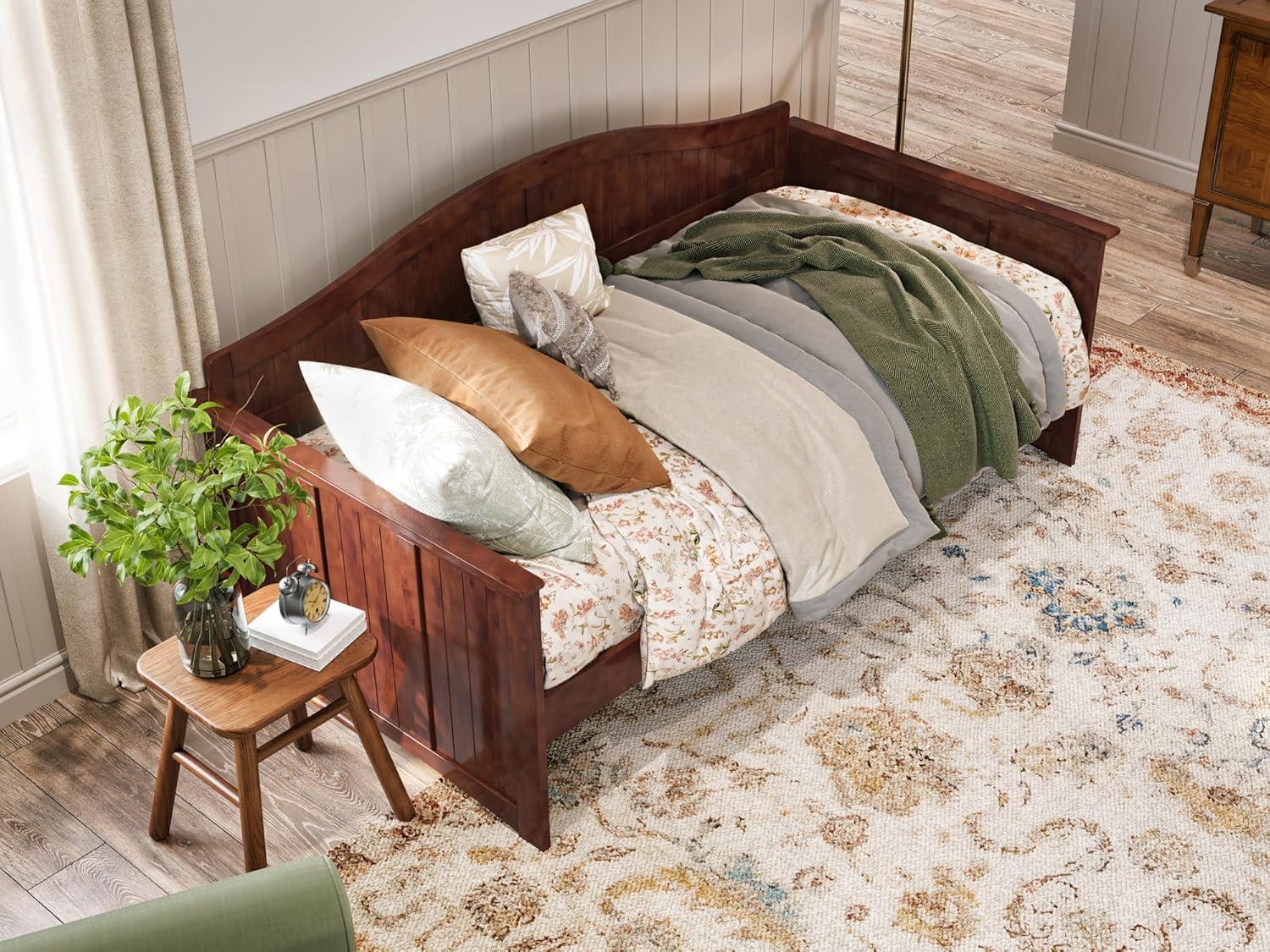 AFI Nantucket Twin Wood Daybed in Walnut