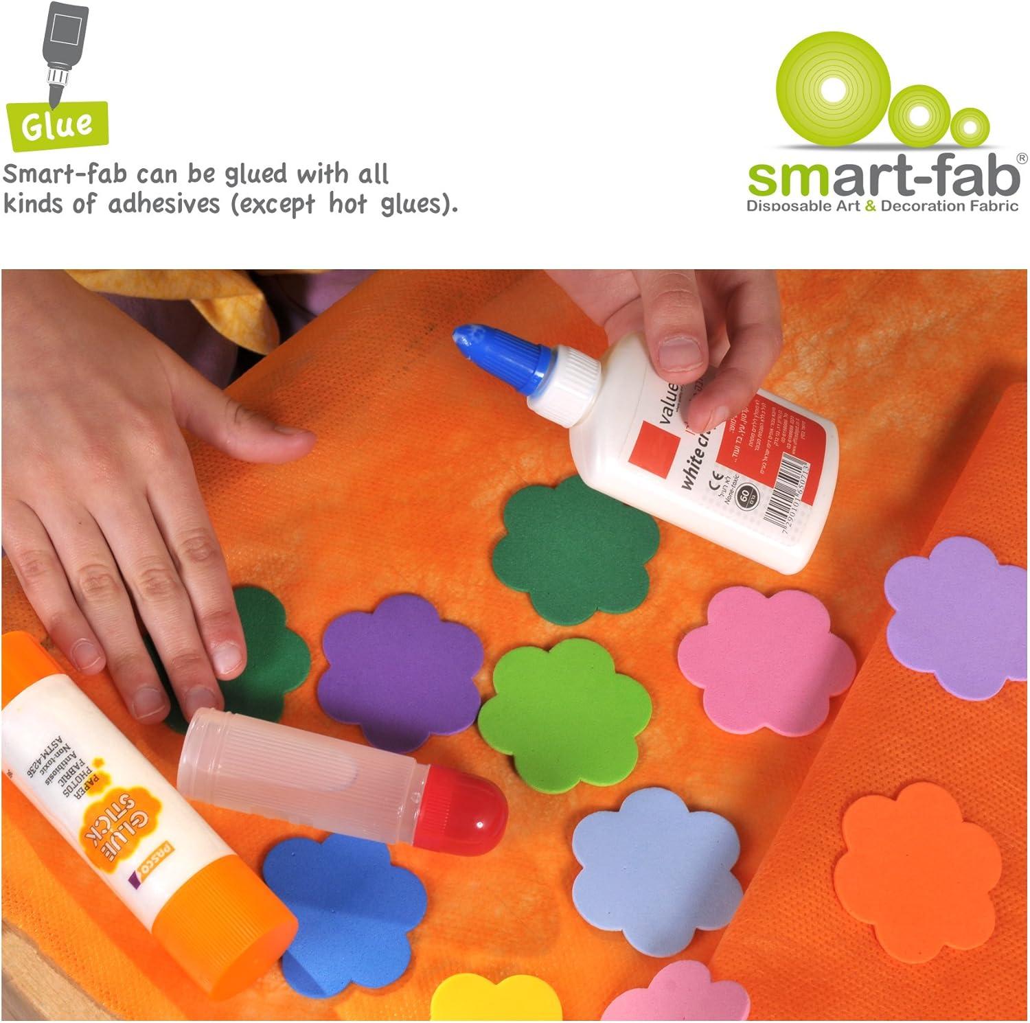 Smart-Fab® Art & Decoration Fabric Roll, 48" x 40', Black