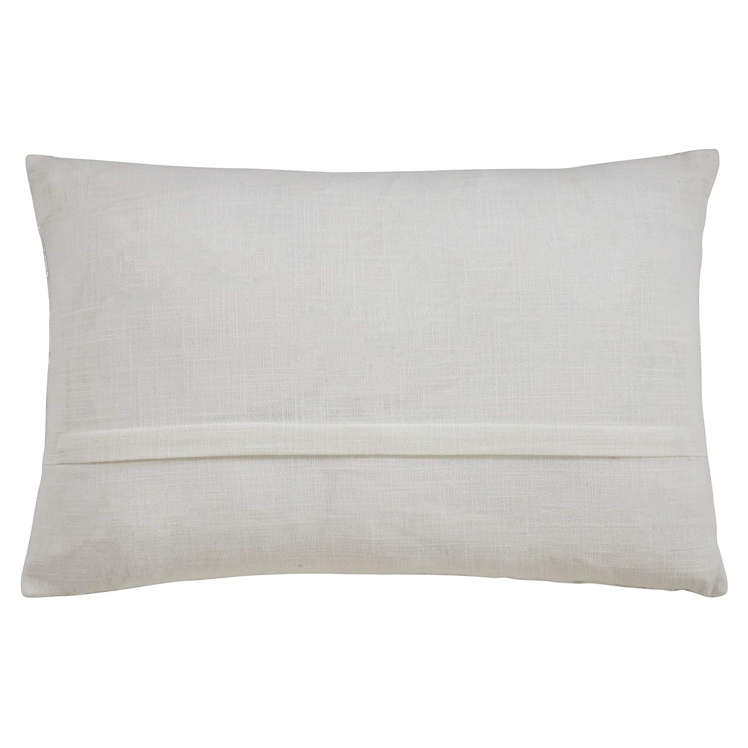 Saro Loretta Collection Cotton Throw Pillow