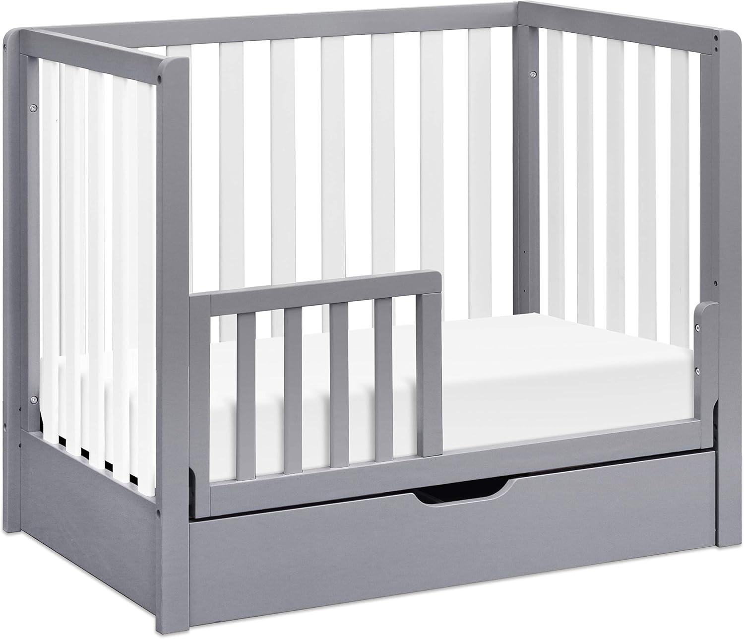 Colby 4-in-1 Mini Convertible Crib with Storage