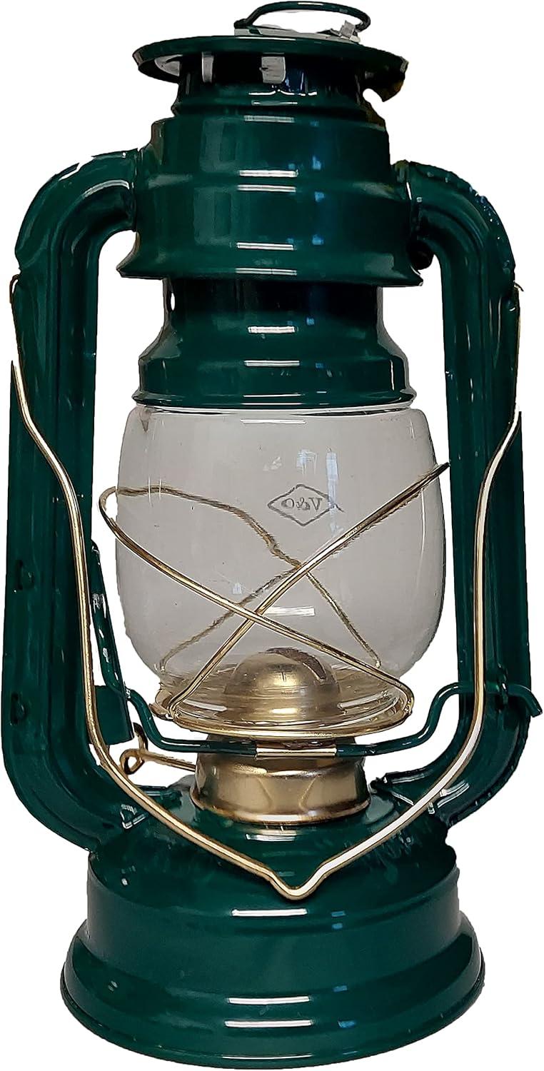 21st Century 210-76040 Centennial Oil Lantern, Hunter Green