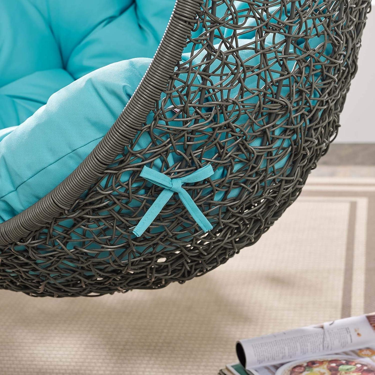 Modway Hide Outdoor Patio Swing Chair with Stand | Wayfair