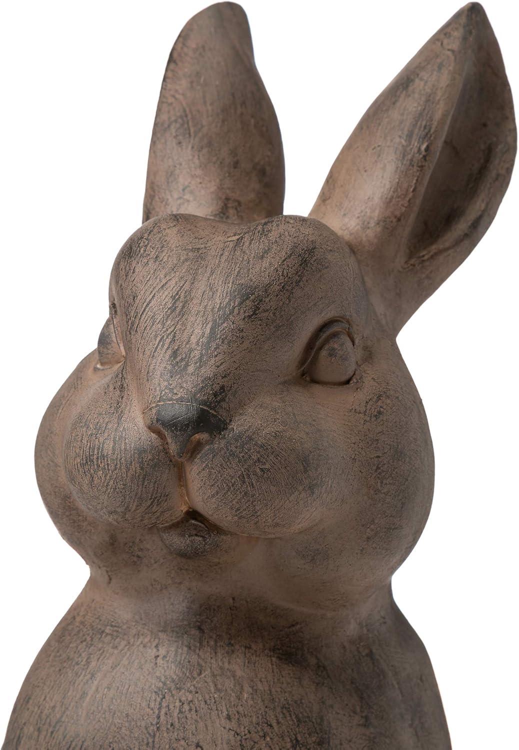 Trinx Zachary MGO Standing Rabbit Garden Statue