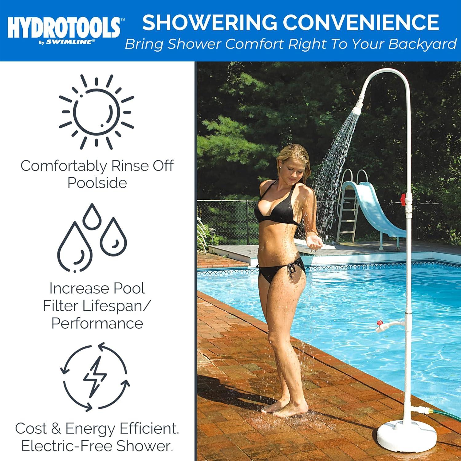 Swimline HydroTools Portable Poolside Shower 5.4 lb