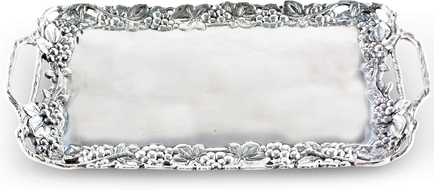 Arthur Court Designs Grape Aluminum Tray