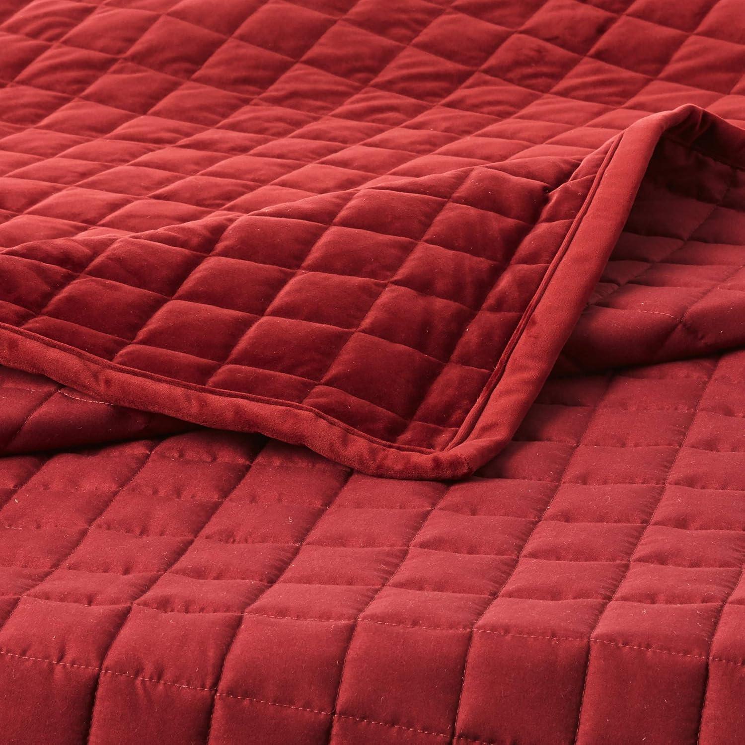 Florence Velvet Oversized Quilt Set - Tribeca Living