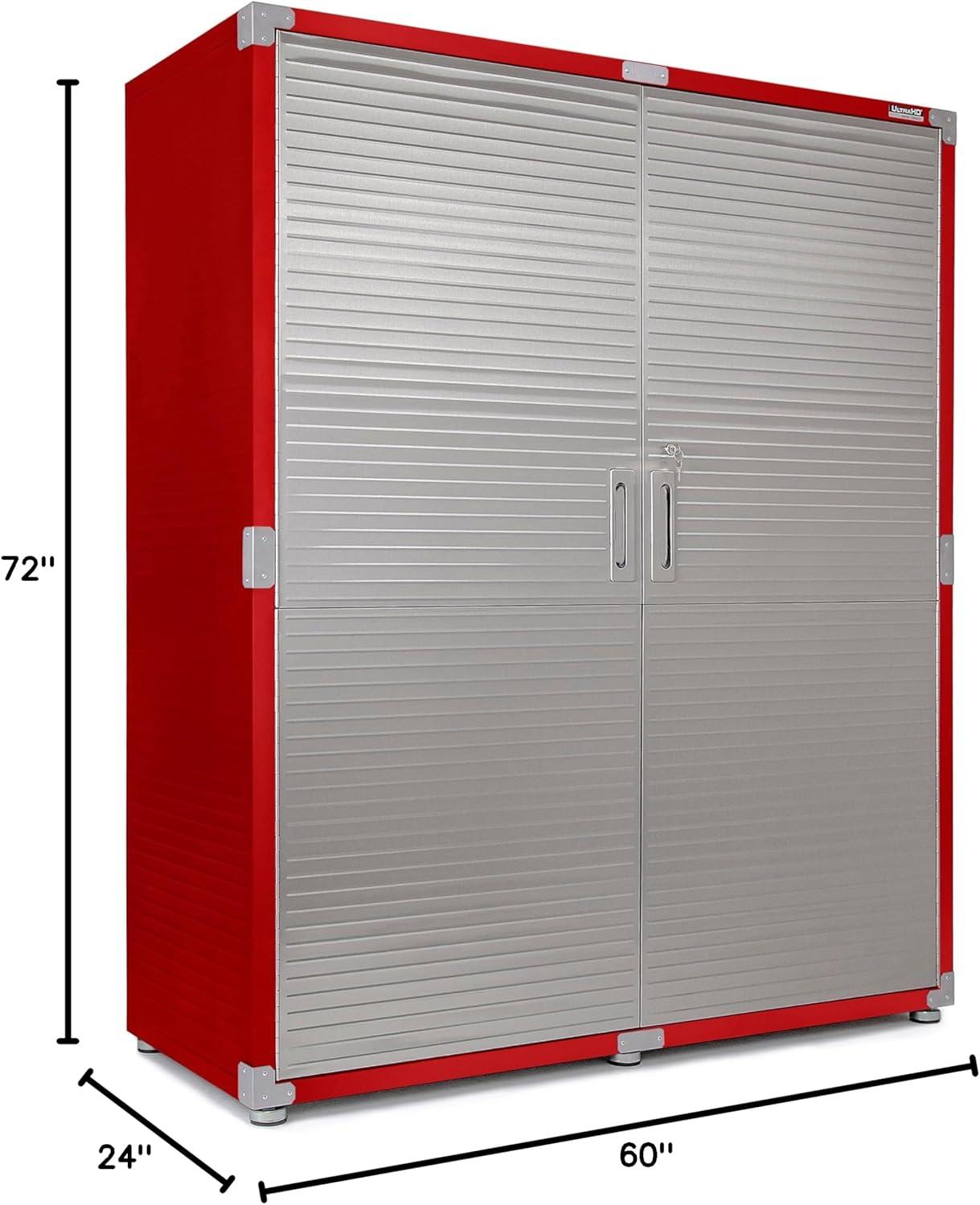 UltraHD® Seville Classics UltraHD Extra-Wide Storage Cabinet, 60" W x 24" D x 72" H