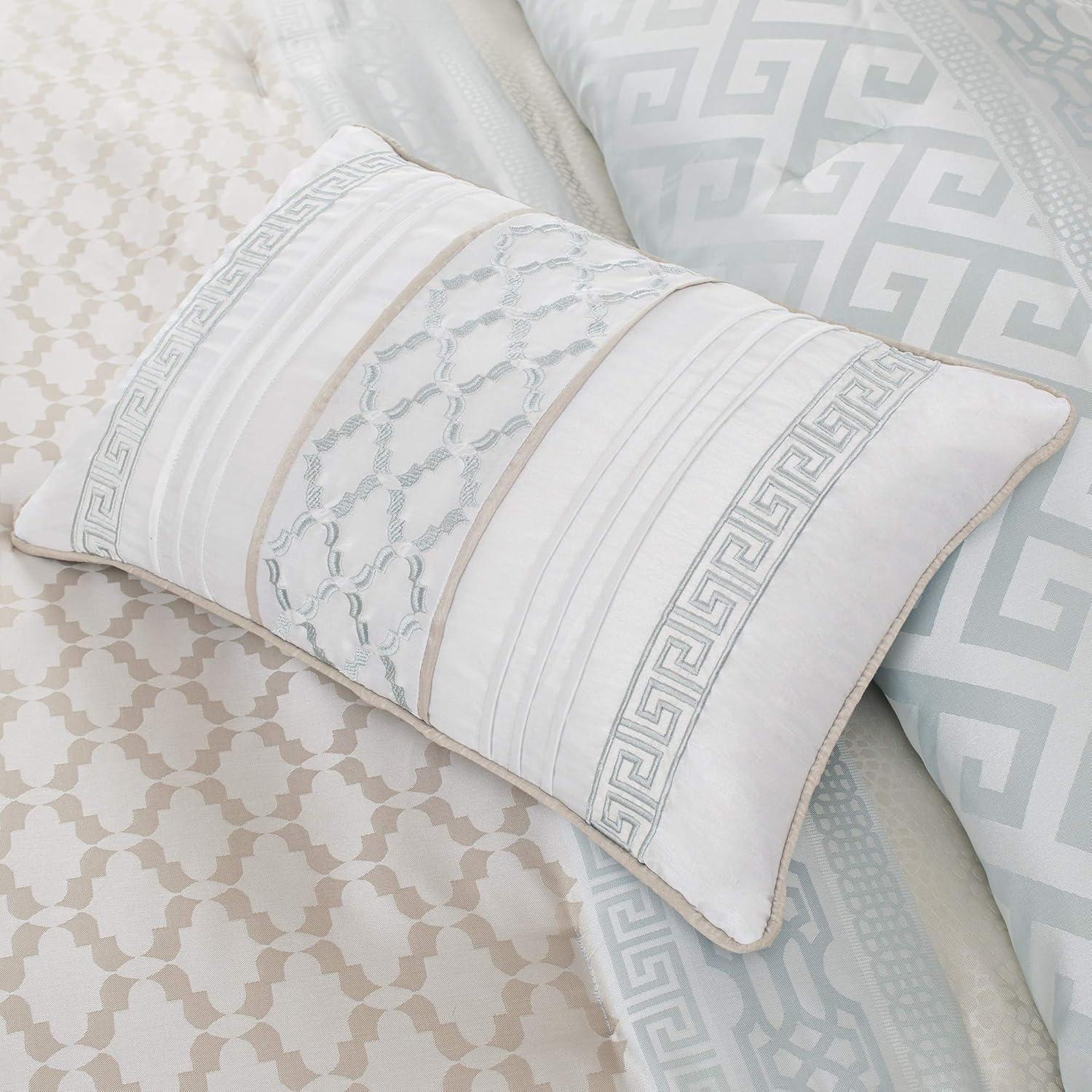 Bennett 7 Piece Jacquard Comforter Set