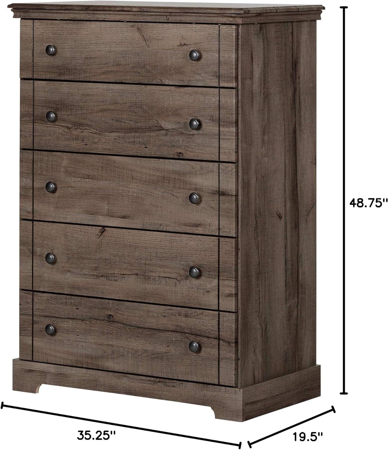 Avilla 5 Drawer Chest