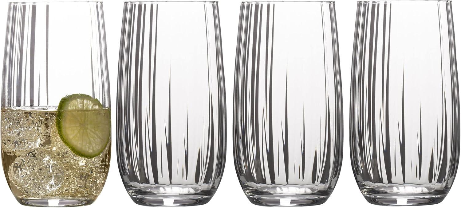 Gail Optic 18 oz. Highball Glasses