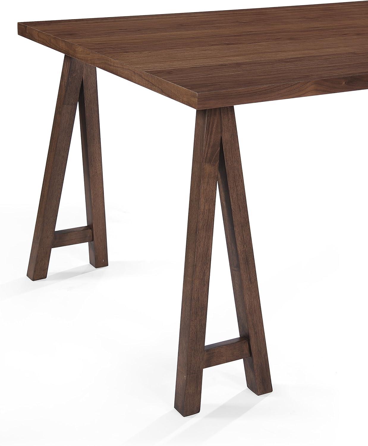 Sabine 71" Rectangular Farmhouse Wood Dining Table: Seats 8, Rubberwood & Oak - Christopher Knight Home