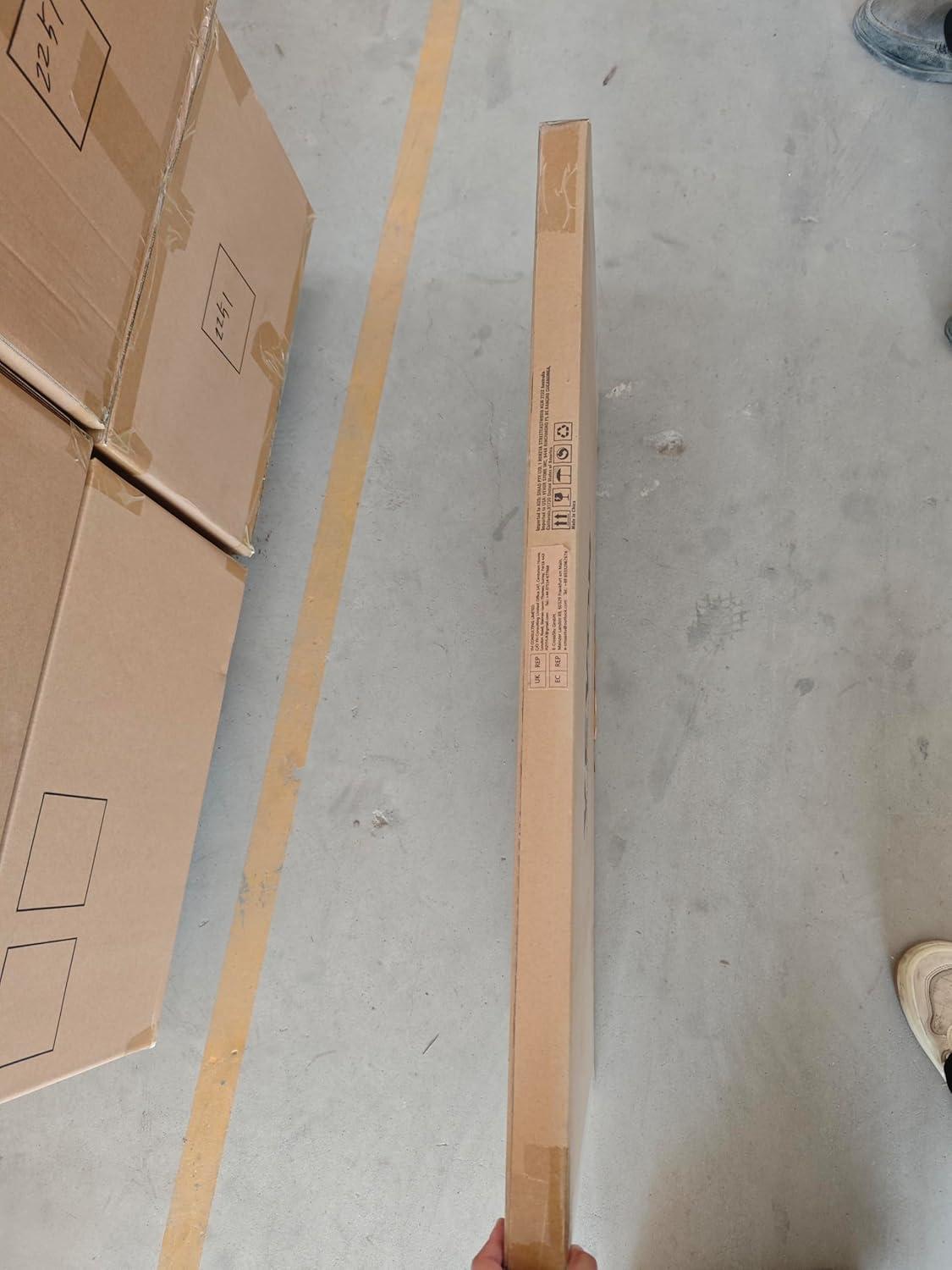 Prep & Savour Hanging Pot Rack, Hanging Pot Rack Ceiling Mount, Ceiling Pot Rack with 12 S Hooks