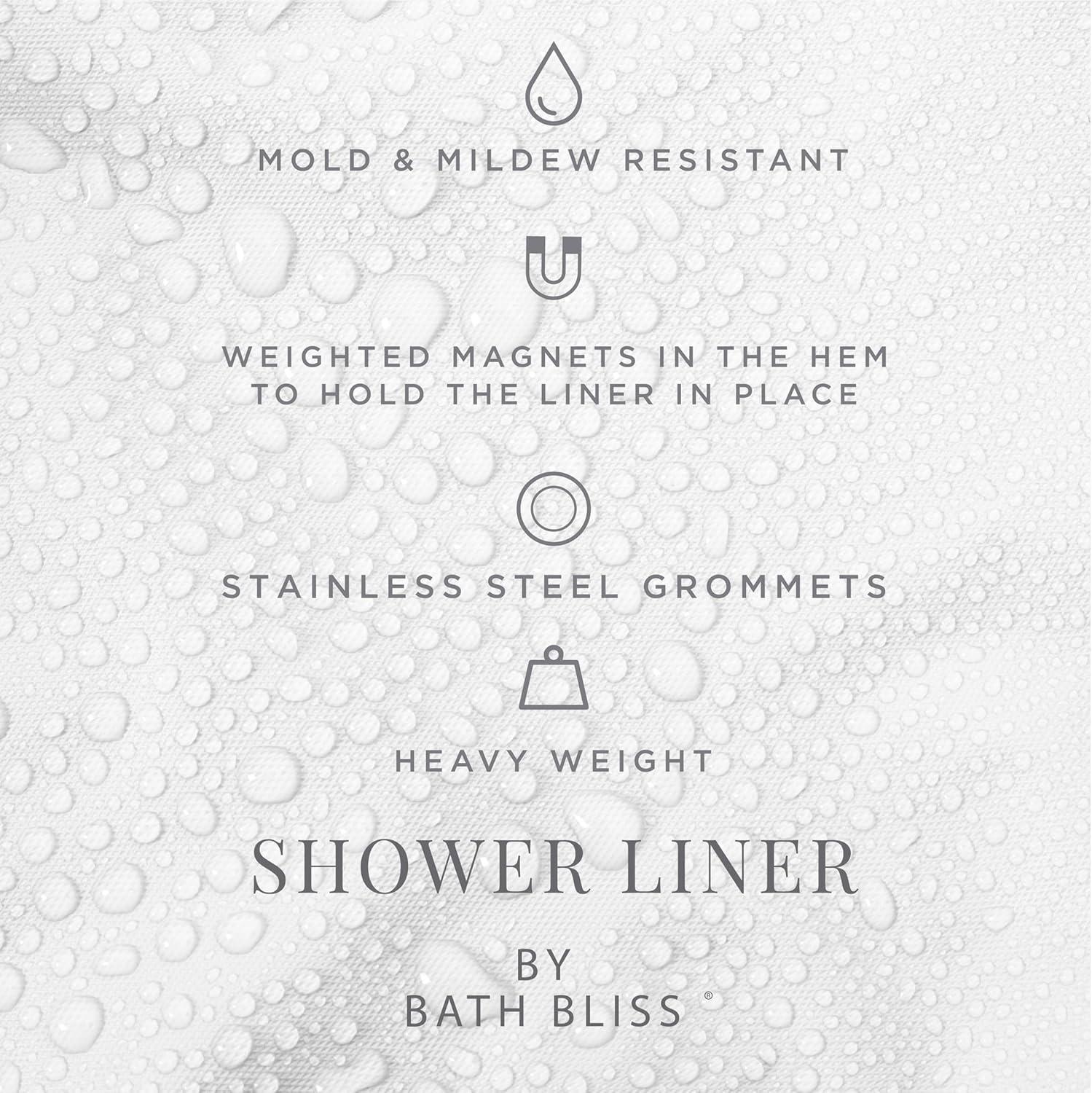 Bath Bliss Shower Liners Liner