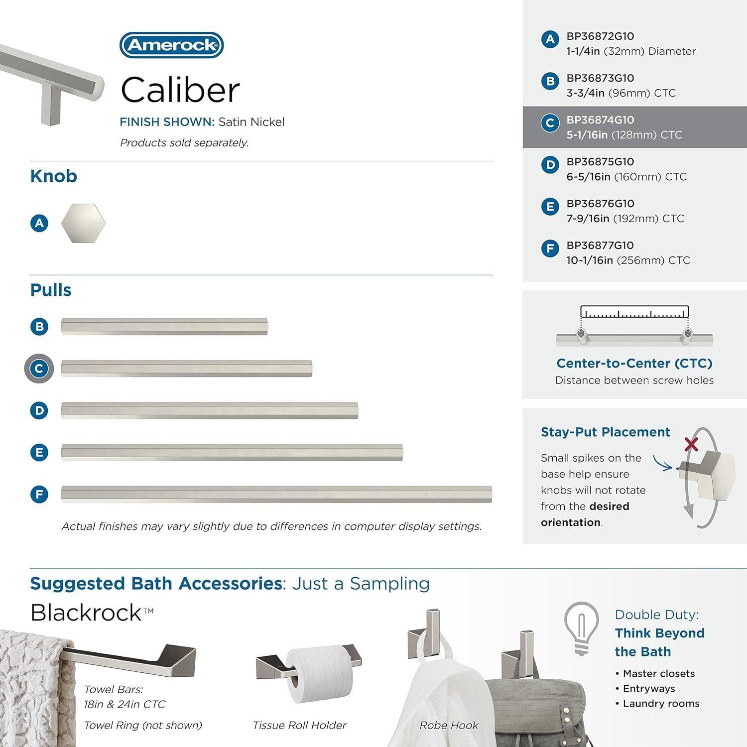 Amerock Caliber Cabinet or Drawer Pull