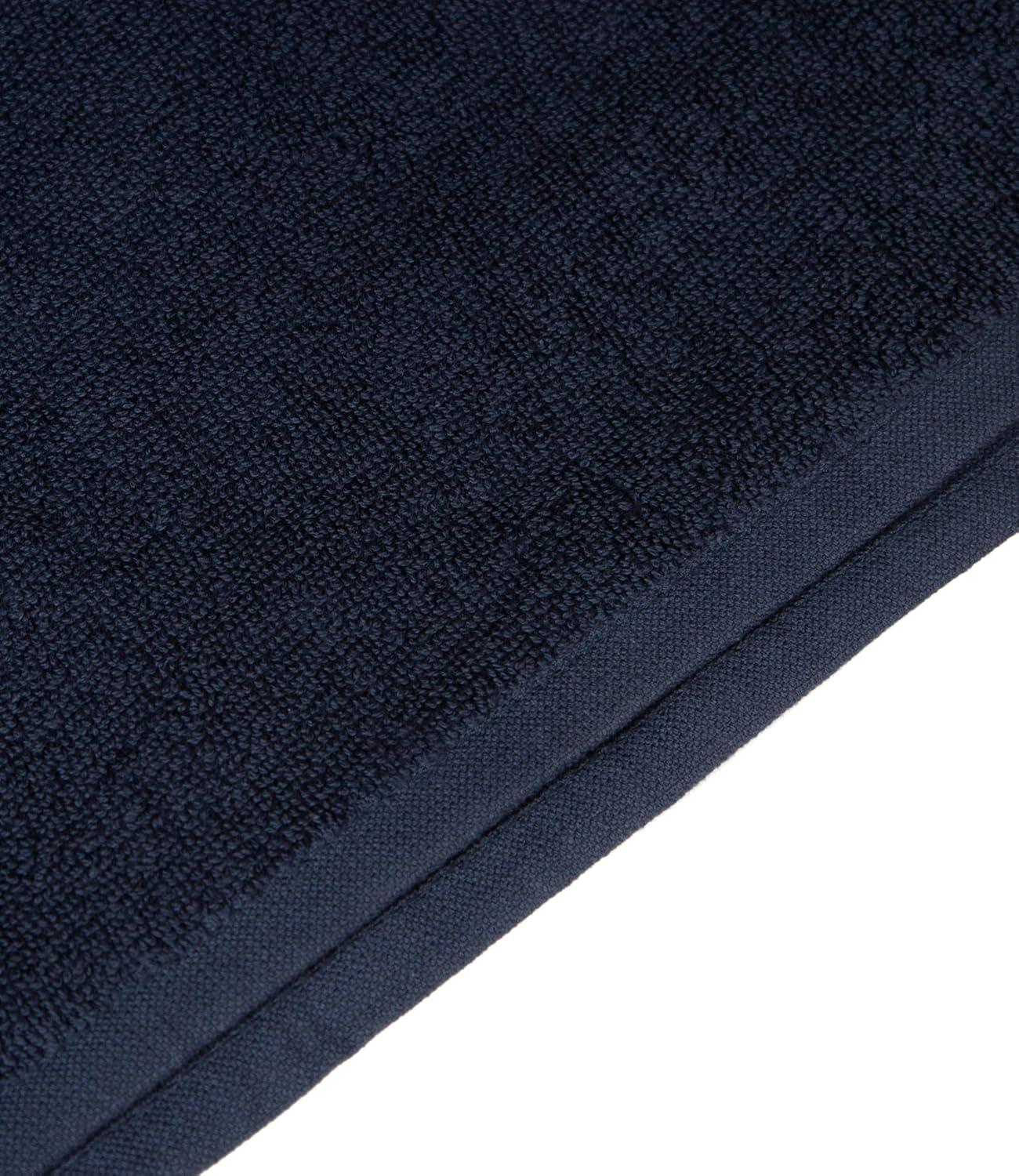 Hand Towels - 6-Pack, Softest 100% Cotton by California Design Den - Navy Blue, Six-Pcs Hand Towels