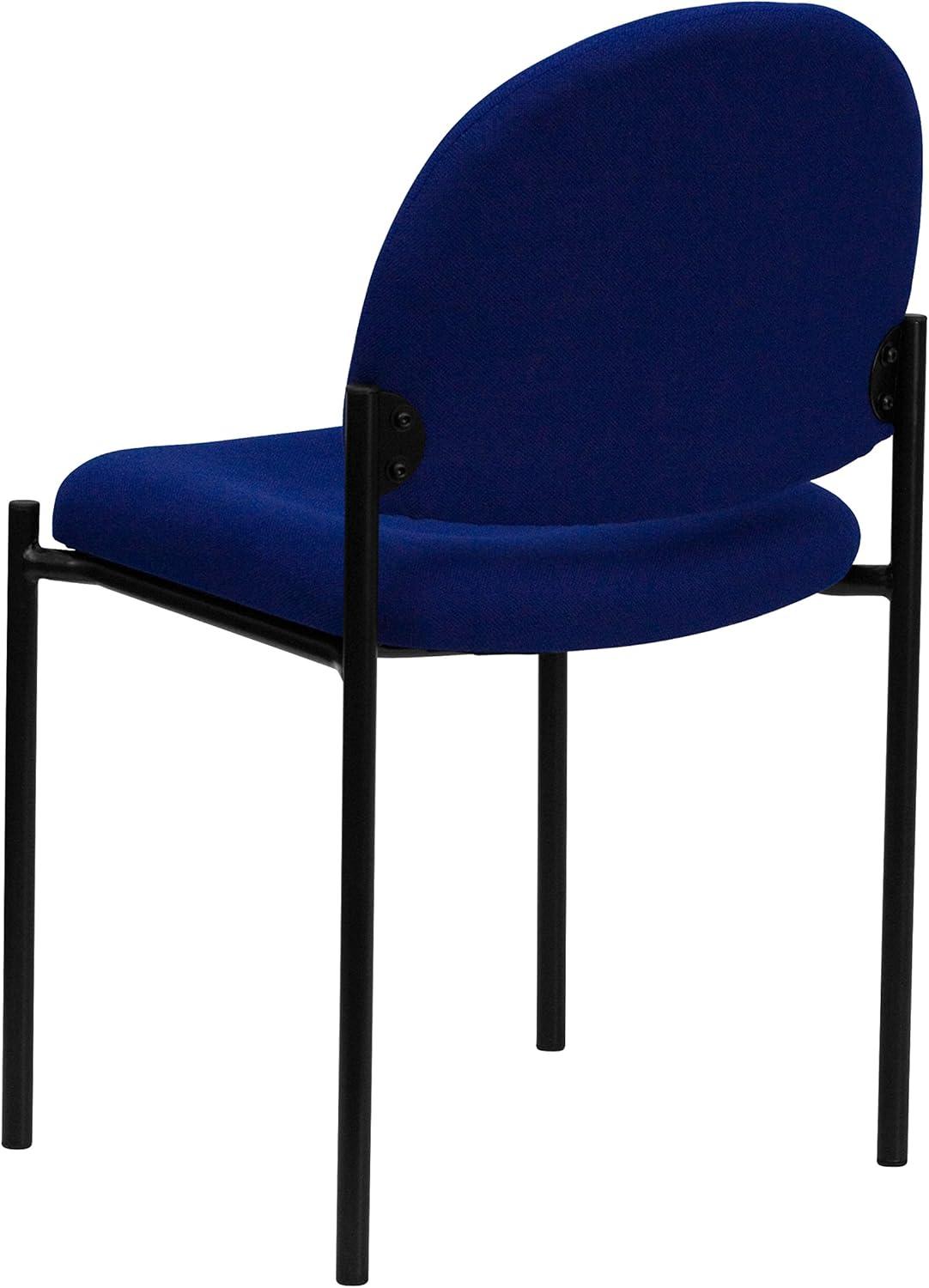 Prather Stackable Steel Ergonomic Side Reception Chair by Flash Furniture