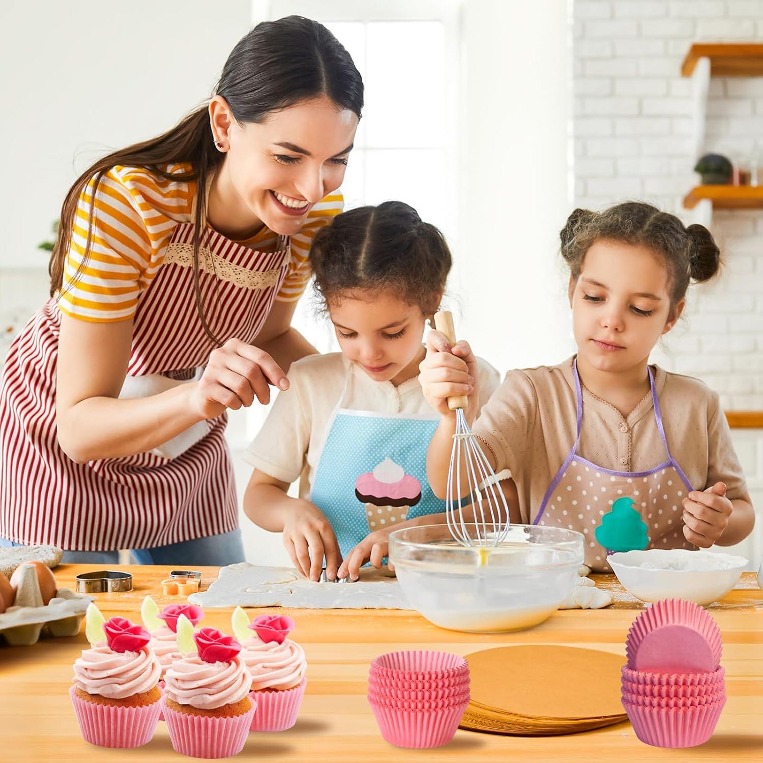 asjyhkr 100PCS Cake Blotting Paper Tray Nonstick Muffin Cases Molds Paper Cupcake Liners Cupcake Baking Cup Cupcake Paper Liner Standard Paper Cupcake Wrapper