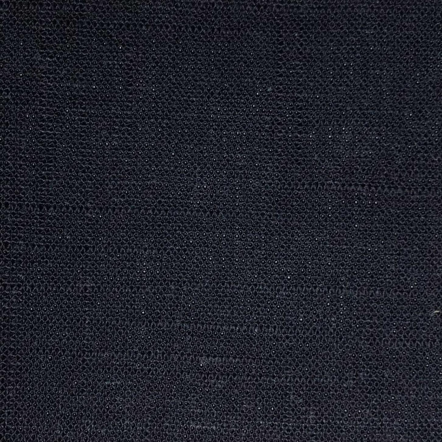 Navy Queen Ruffled Linen Blend Bed Skirt Panel