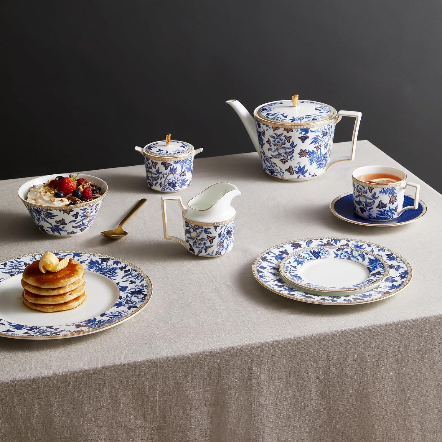 Wedgwood Hibiscus 4 Piece Bone China Place Setting, Service for 1 | Wayfair