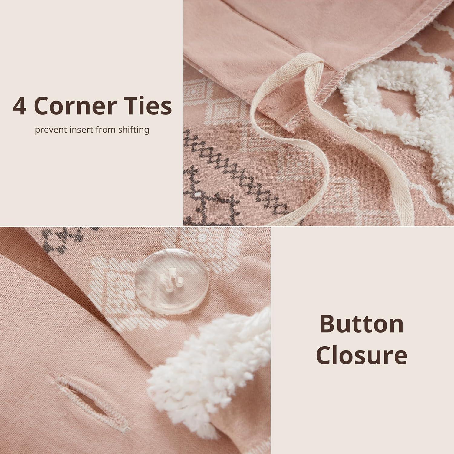 INK+IVY Imani Cotton Printed Duvet Cover Set