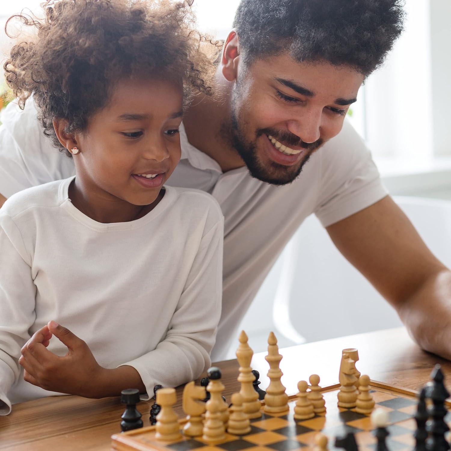 Trademark Games Wood Chess Set