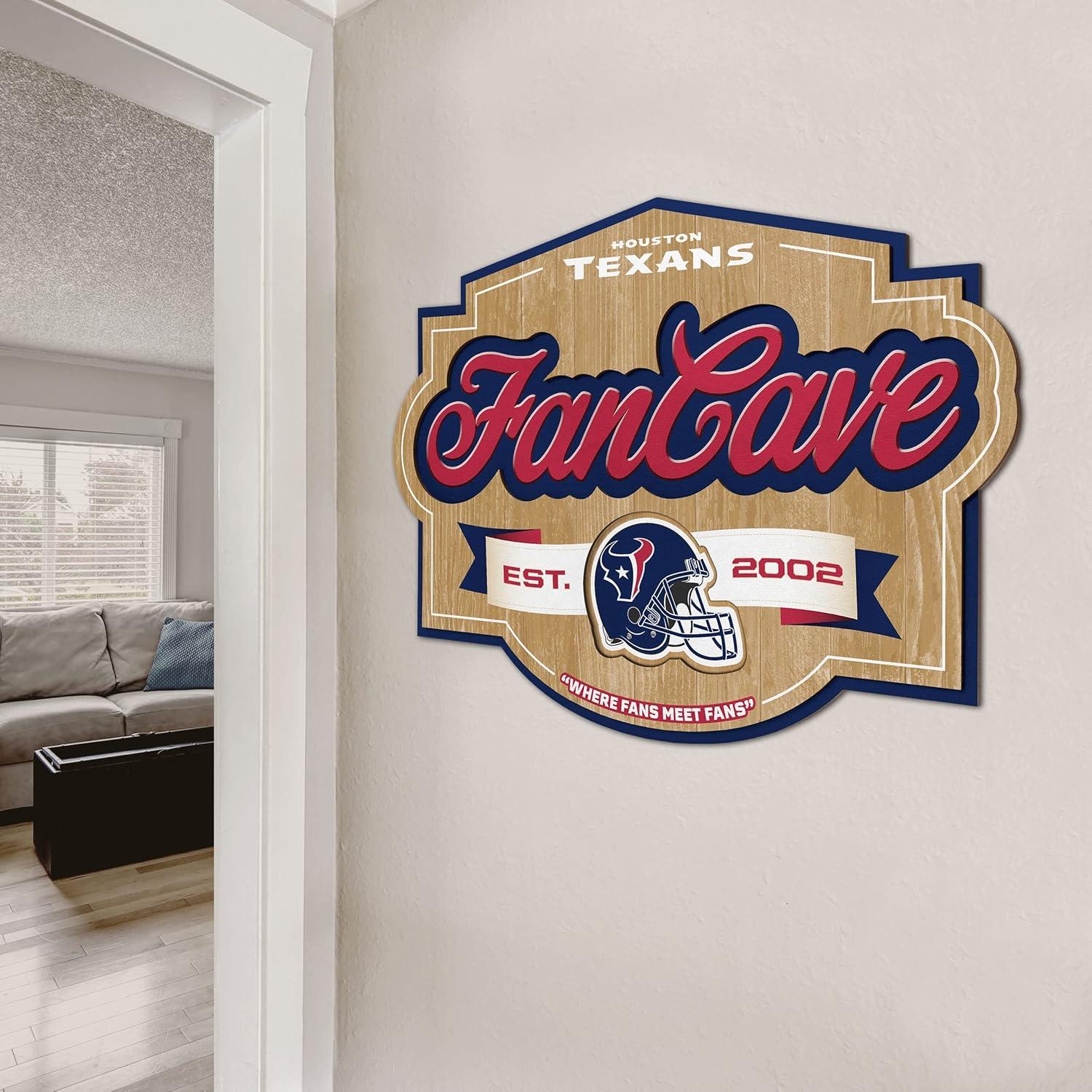 YouTheFan NFL Fan Cave Sign