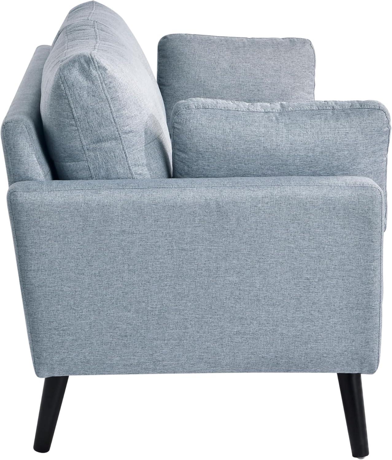 Serta Banyan Transitional Sofa, Light Gray Fabric