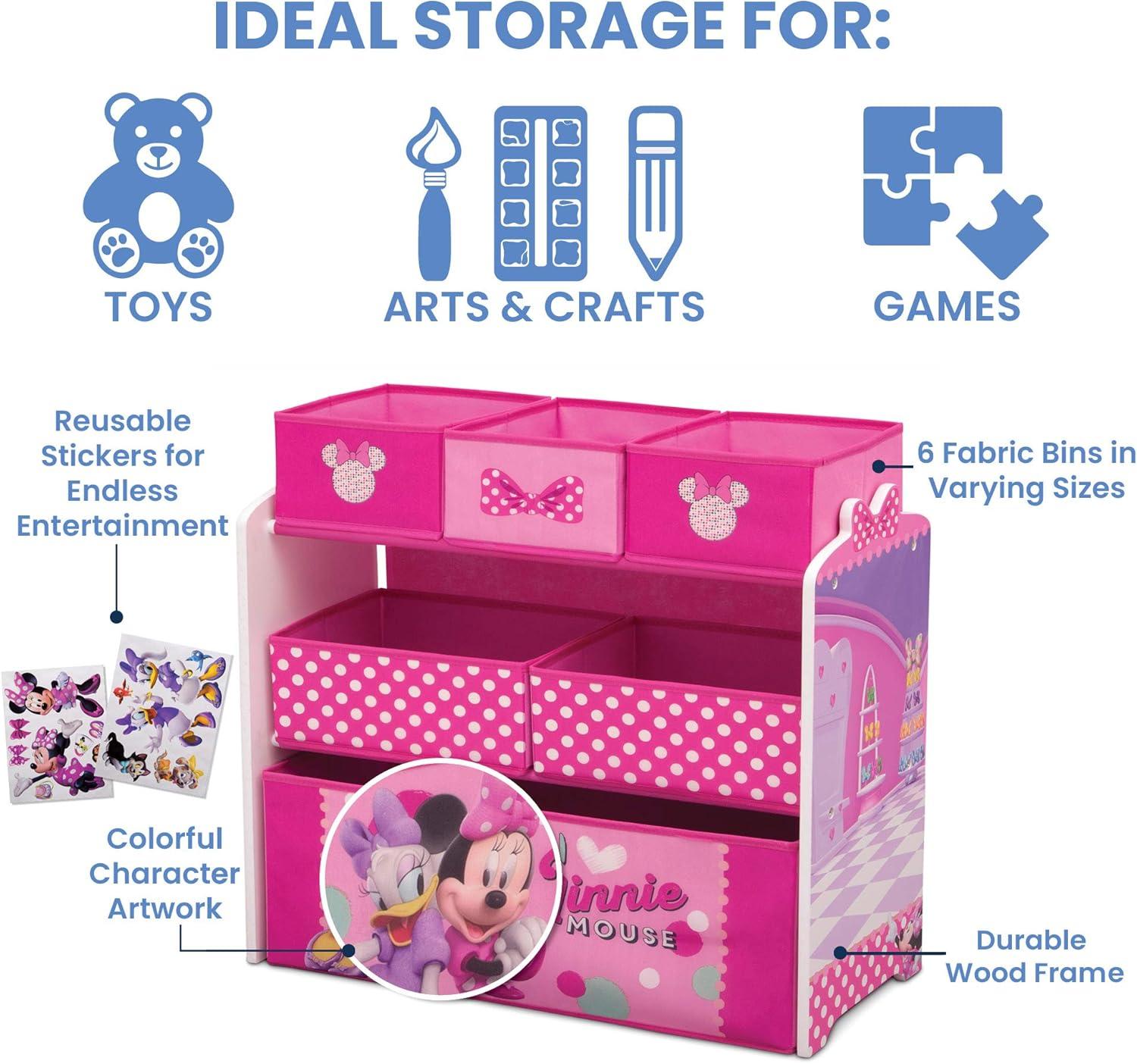 Disney Minnie Mouse Toy Organizer