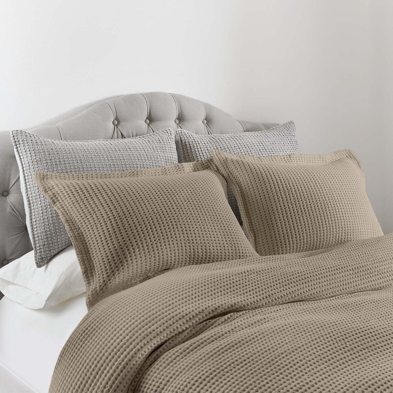 Mills Waffle Duvet Bedding Set - Levtex Home