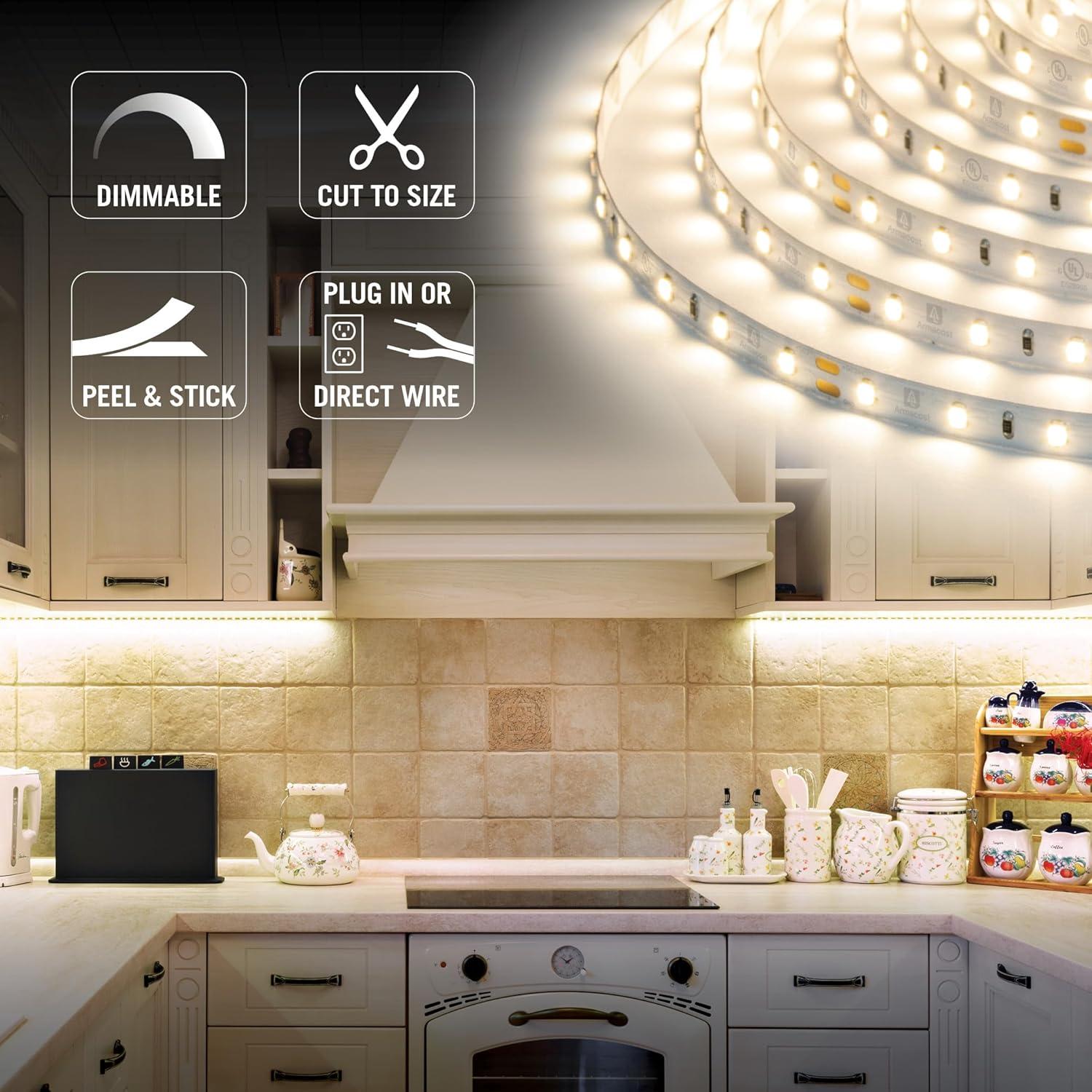 RibbonFlex Home COB Kit 4000K, 5M LED Strip Light