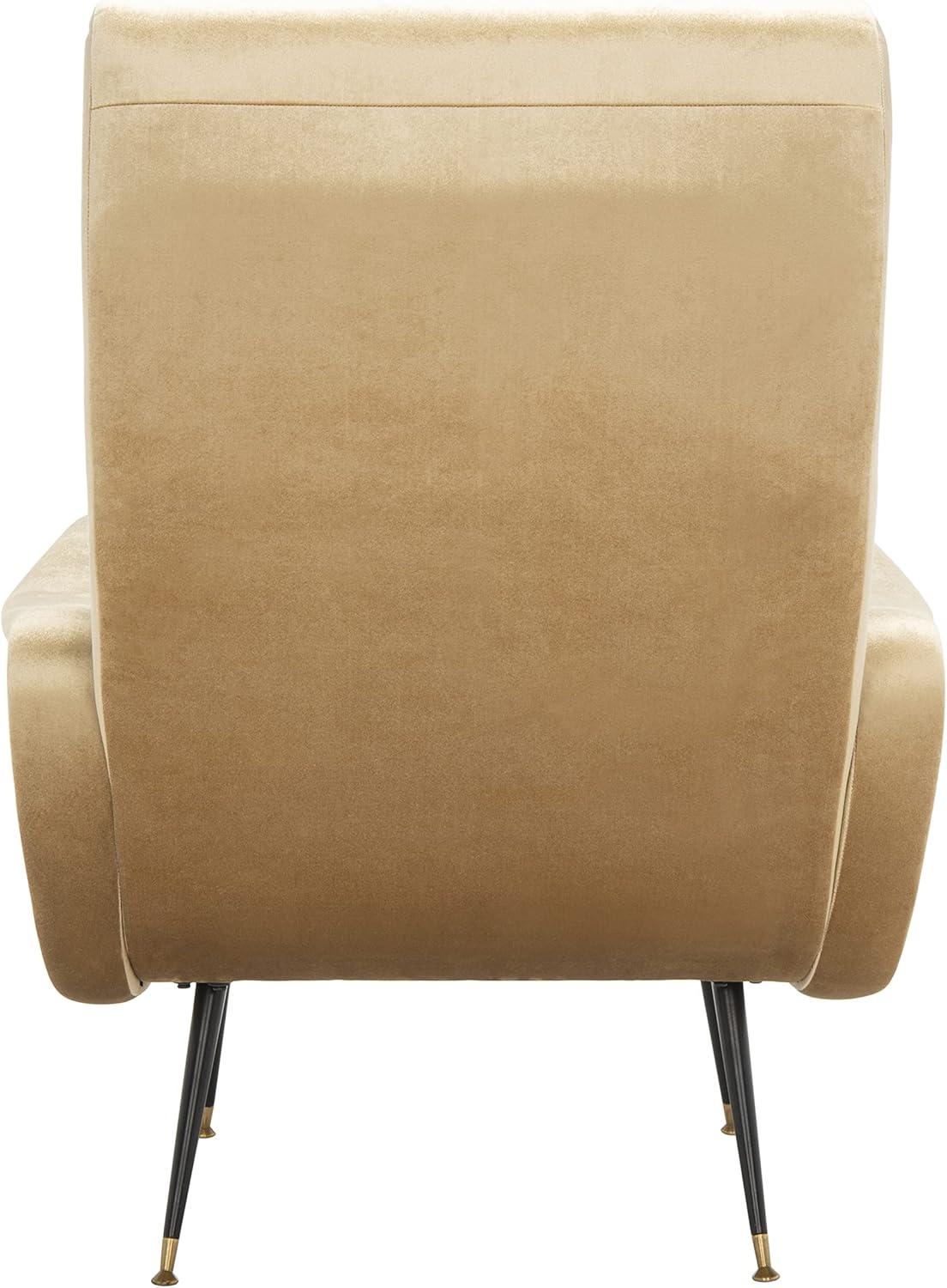 Elicia Accent Chair - FOX6260 - Camel - Safavieh