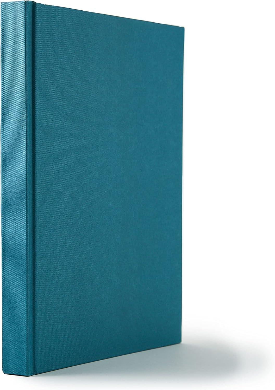 Teal Lay Flat Spineless Hardcover Sketchbook by Artist's Loft - Acid Free and Smudge Resistant Paper, Sketch Pad for Drawing, Sketching, Writing - 1 Pack