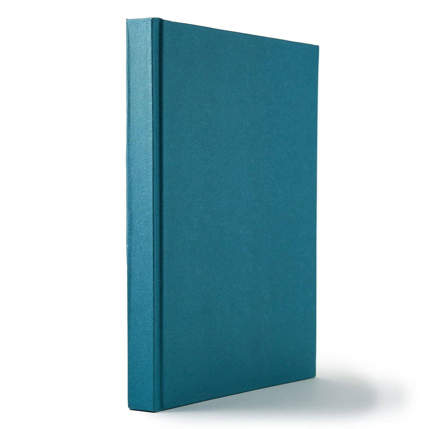 Teal Lay Flat Spineless Hardcover Sketchbook by Artist's Loft - Acid Free and Smudge Resistant Paper, Sketch Pad for Drawing, Sketching, Writing - 1 Pack