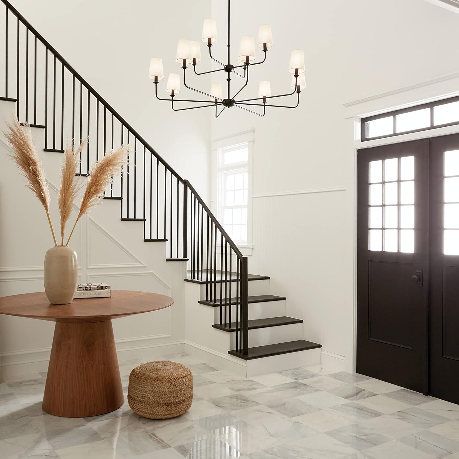 12 - Light Dimmable Classic / Traditional Chandelier