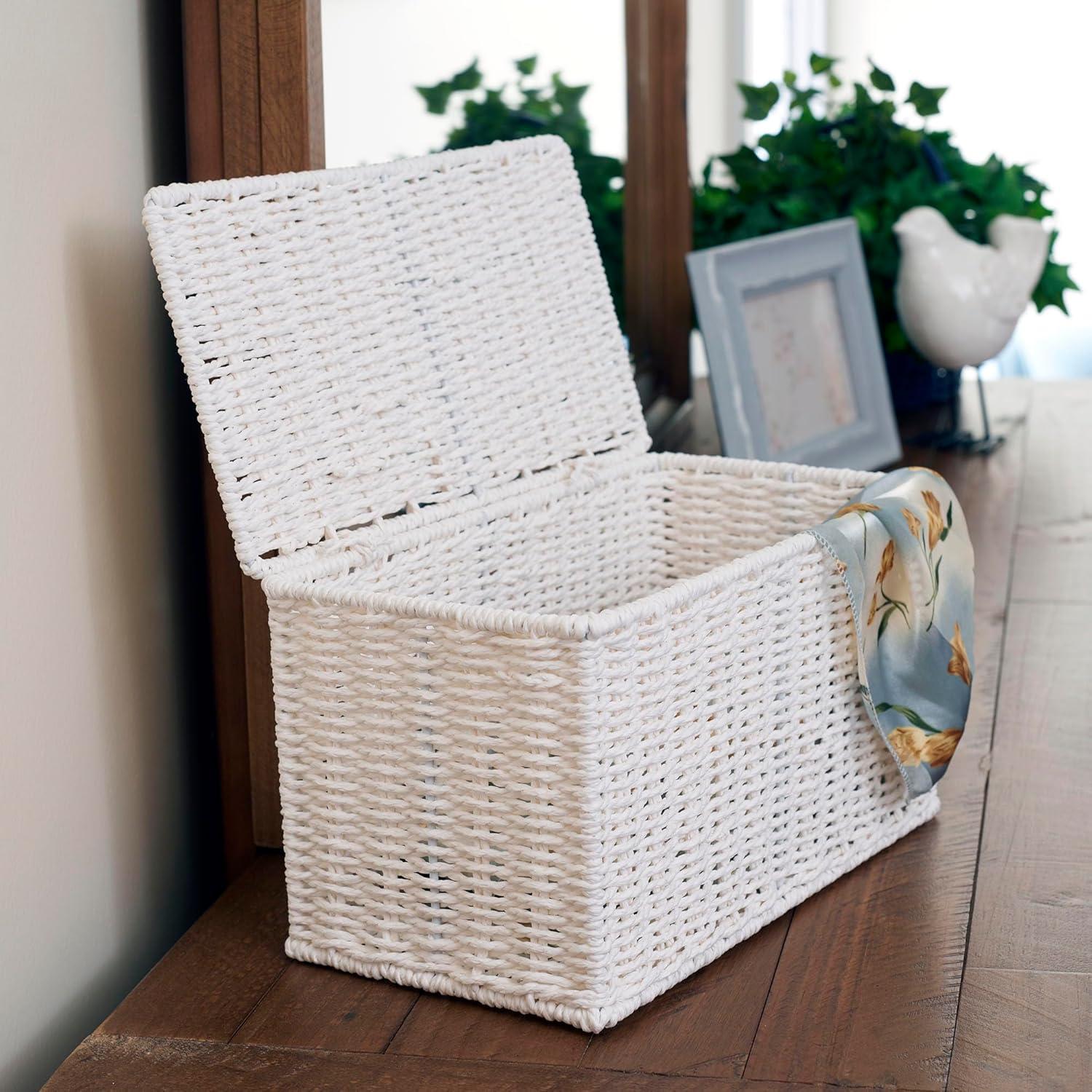 Household Essentials Wicker Bin