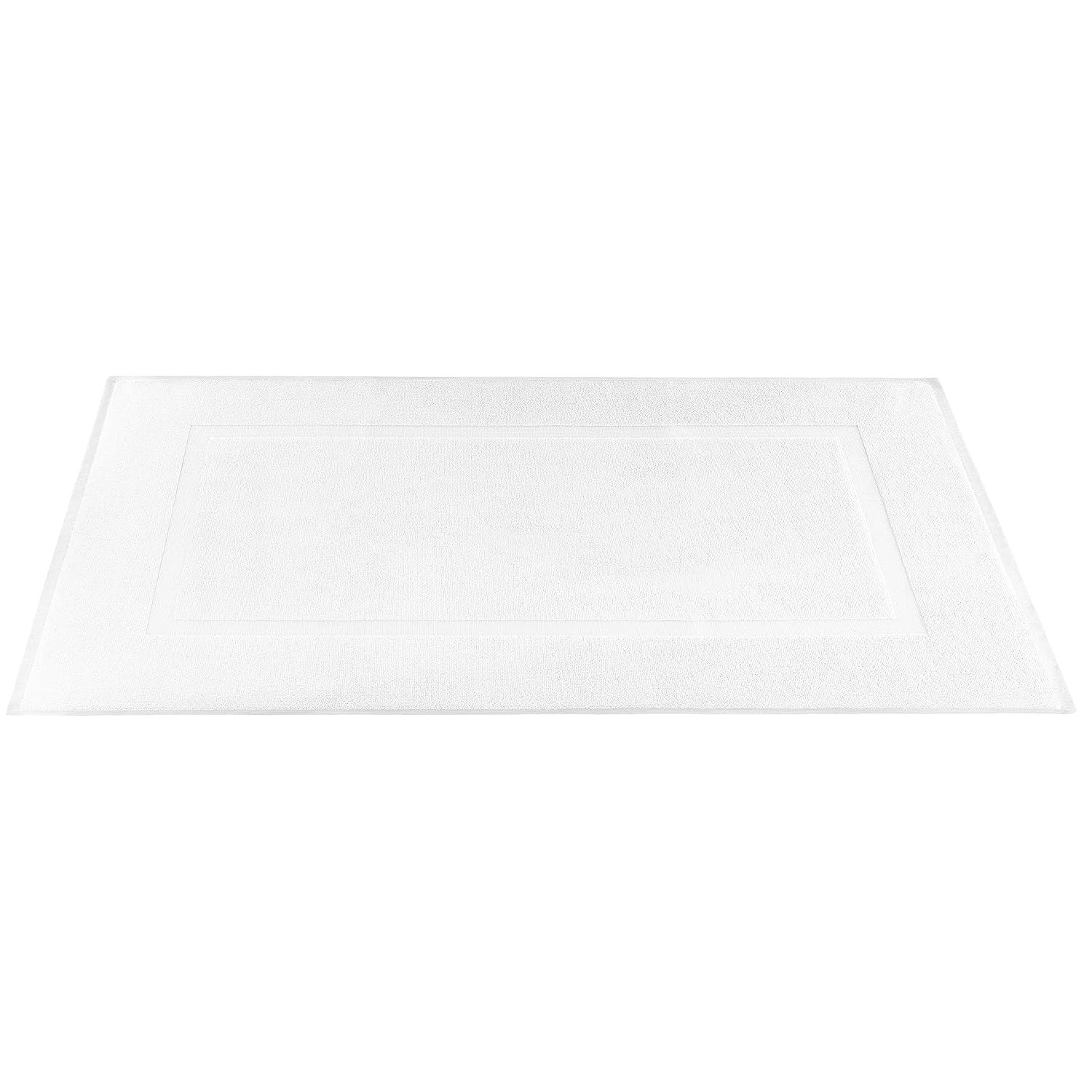 Ebern Designs 100% Cotton Bathmats for Bathroom, 2 Pack Soft Absorbent 20x34 inches Quick Drying Floor Mats