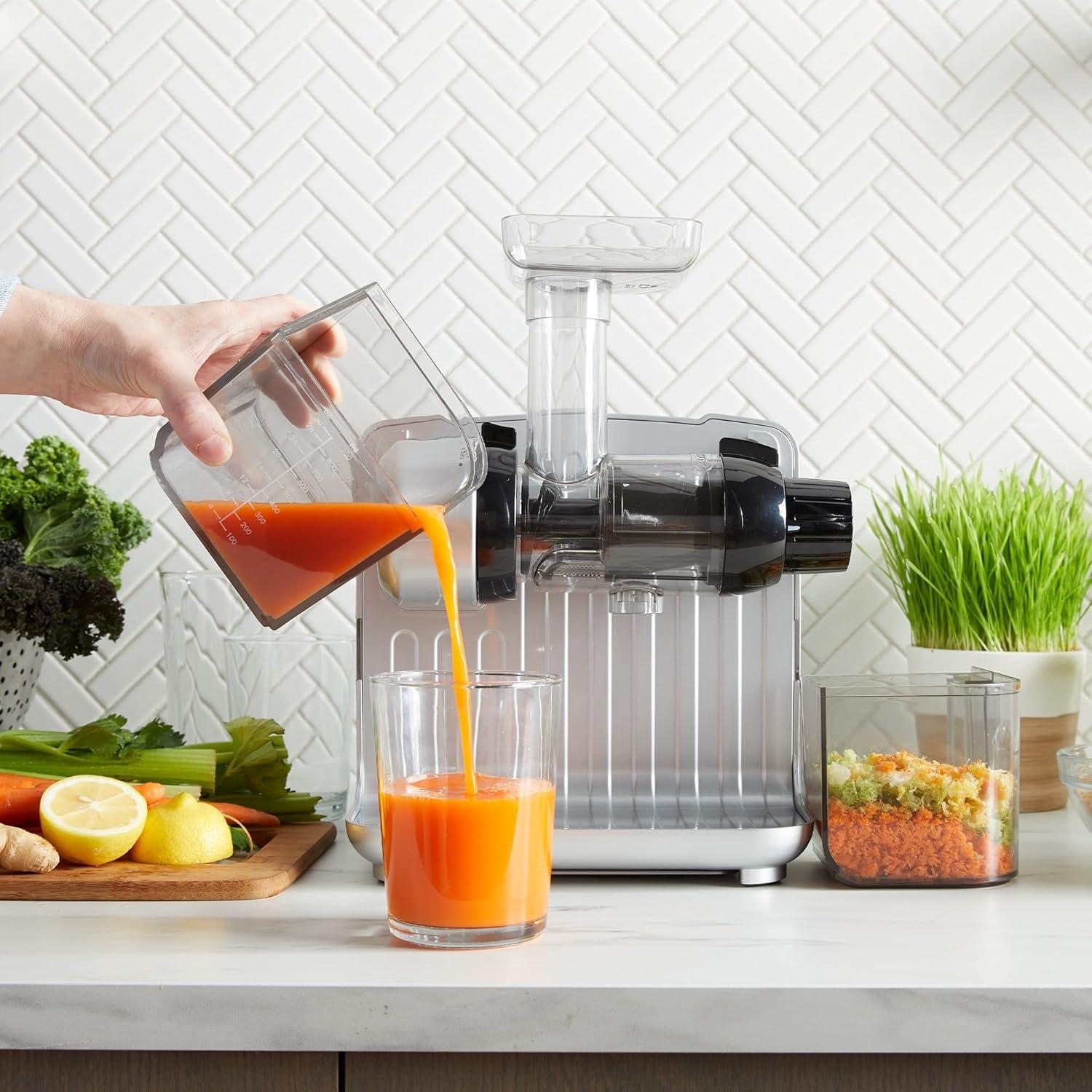 Omega Omega Cold Press 365 Masticating Slow Juicer with On-Board Storage