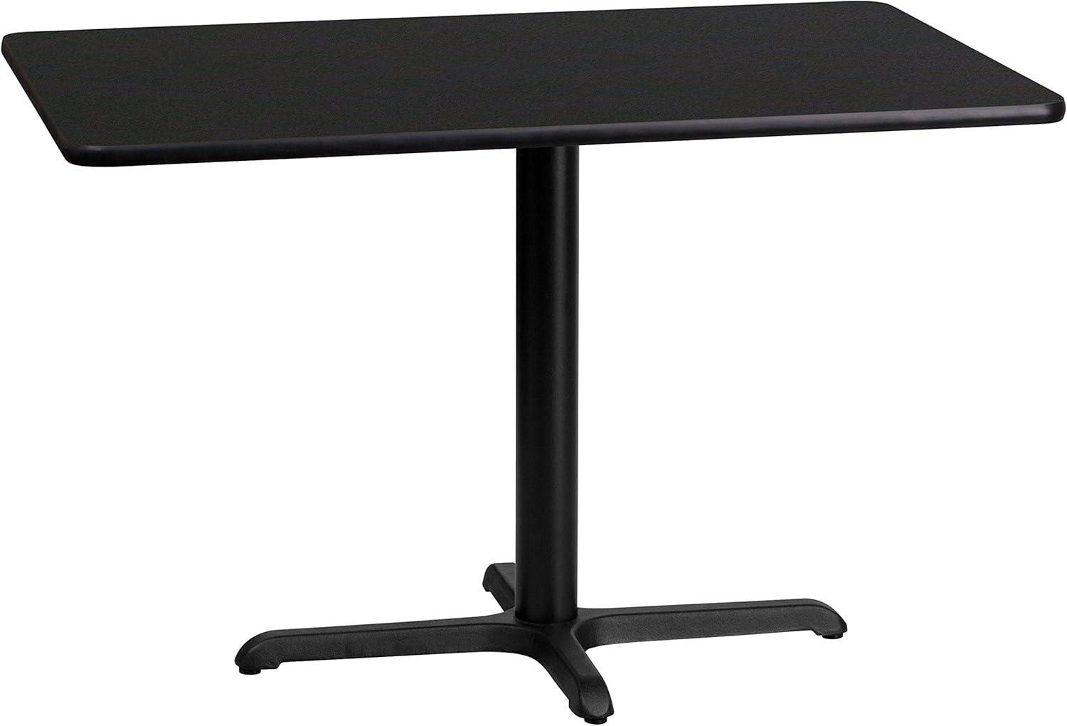 Flash Furniture Laminate Table Top with Table Height Base